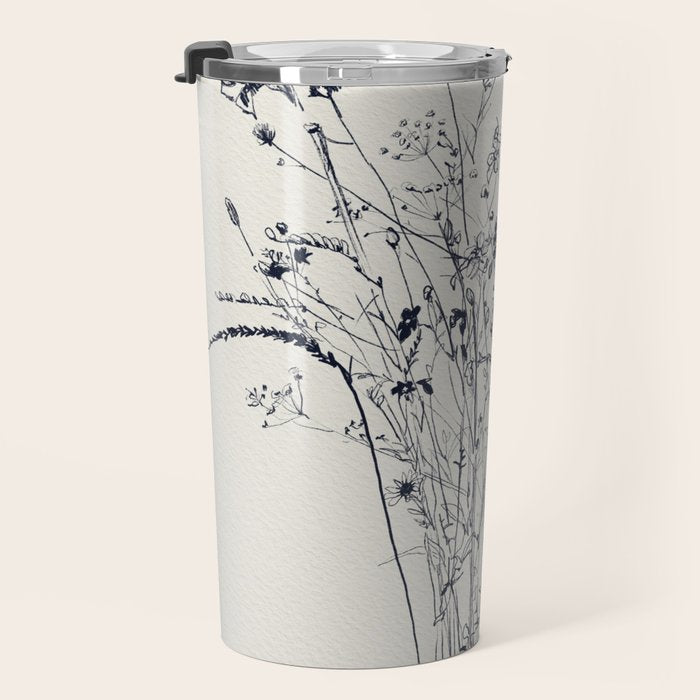 Wildflower Bouquet Travel Mug Gallery Image 3