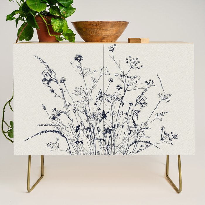 Wildflower Bouquet Credenza Gallery Image 1