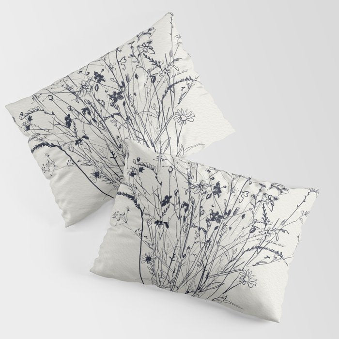 Wildflower Bouquet Pillow Sham Gallery Image 1
