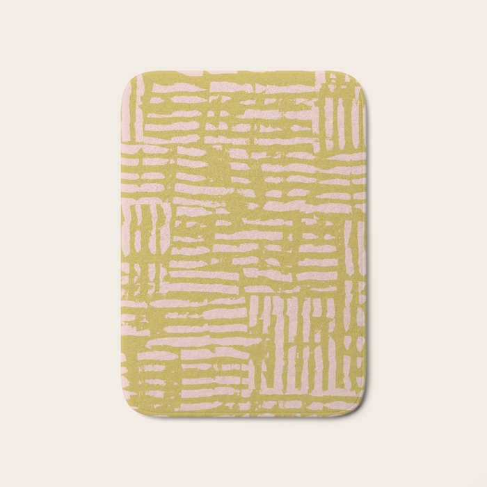 Combed Stripes Bath Mat Gallery Image 1