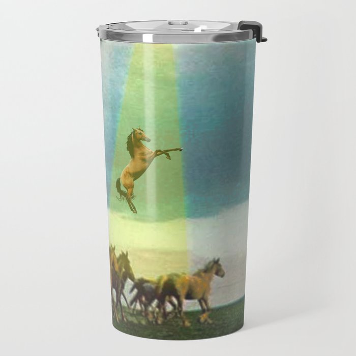 They too love horses (UFO) Travel Mug Gallery Image 2