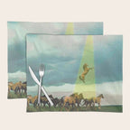They too love horses (UFO) Placemat Gallery Image 1