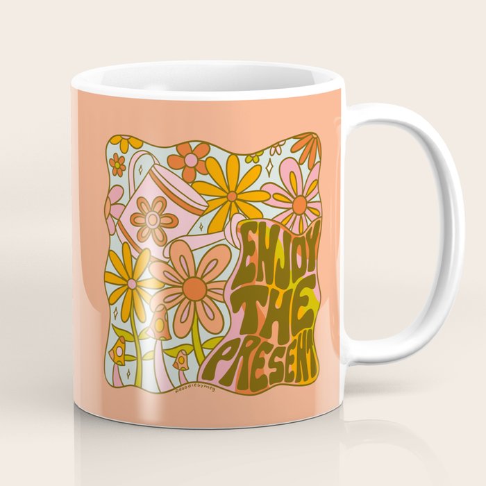 Enjoy the Present Coffee Mug Gallery Image 1