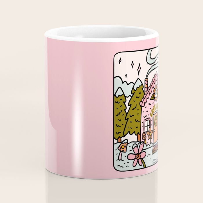 Capricorn Gingerbread House Coffee Mug Gallery Image 4