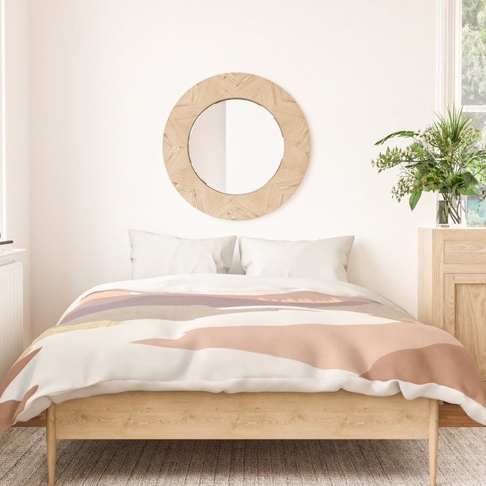 Salmon Vista Duvet Cover Gallery Image 3