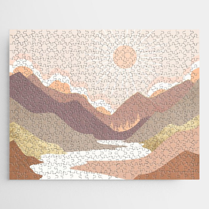 Salmon Vista Jigsaw Puzzle Gallery Image 1