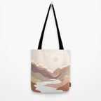Salmon Vista Tote Bag Gallery Image 2