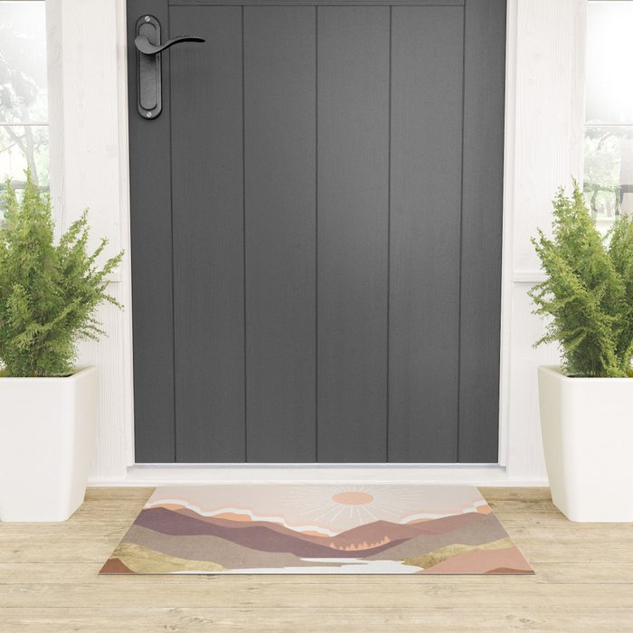 Salmon Vista Welcome Mat Gallery Image 3