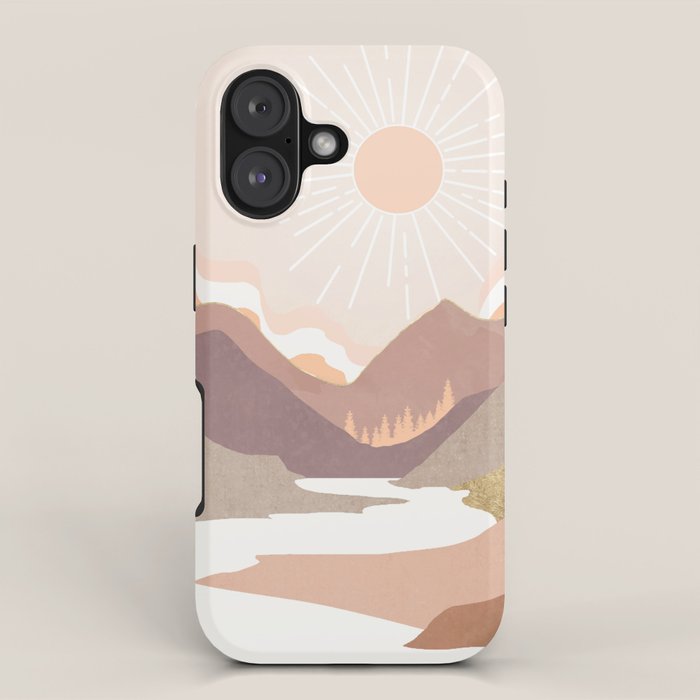 Salmon Vista iPhone Case Gallery Image 1