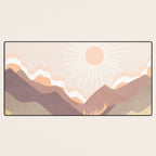 Salmon Vista Desk Mat Gallery Image 3