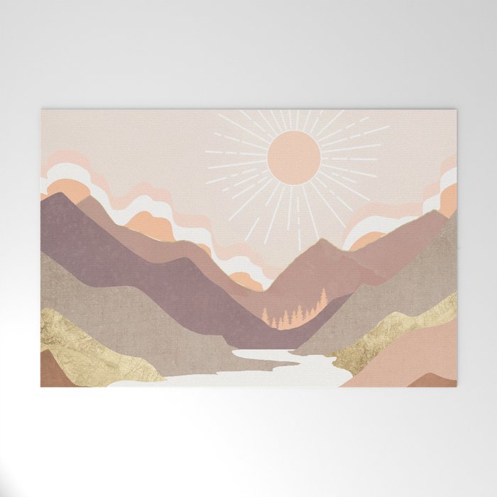 Salmon Vista Welcome Mat Gallery Image 1