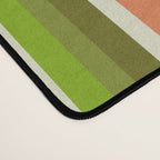 retro aesthetic 60s 70s pattern 45c green Desk Mat Gallery Image 4