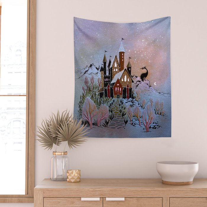 Magic Castle Wall Tapestry Gallery Image 2