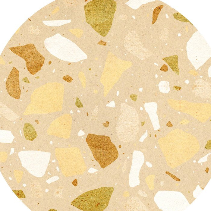 Terrazzo circle shapes Coffee Mug Gallery Image 2