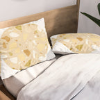 Terrazzo circle shapes Pillow Sham Gallery Image 2