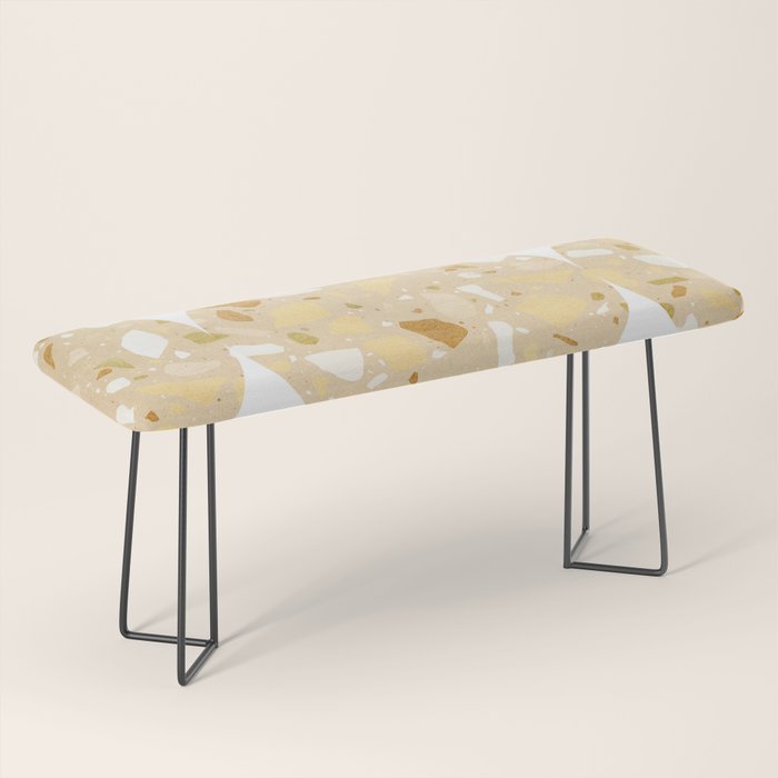 Terrazzo circle shapes Bench Gallery Image 1