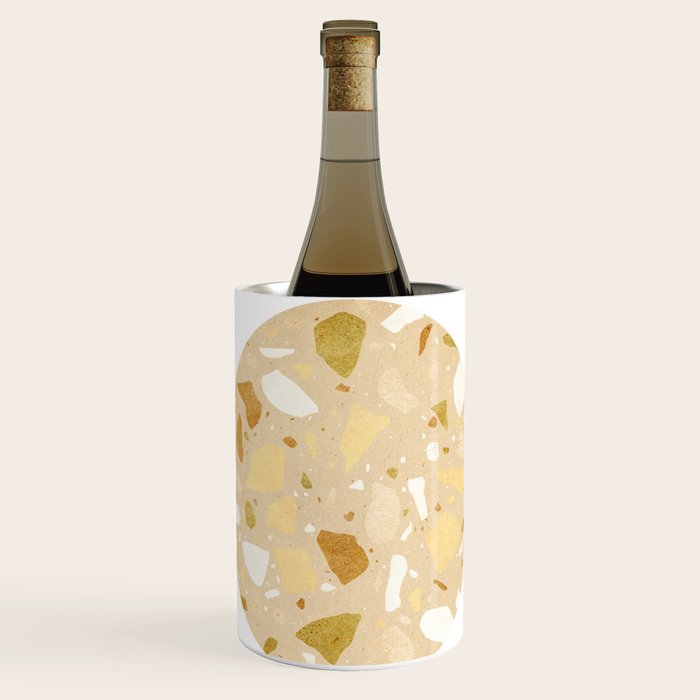 Terrazzo circle shapes Wine Chiller Gallery Image 1
