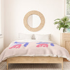 Wavy Flora Duvet Cover Gallery Image 3