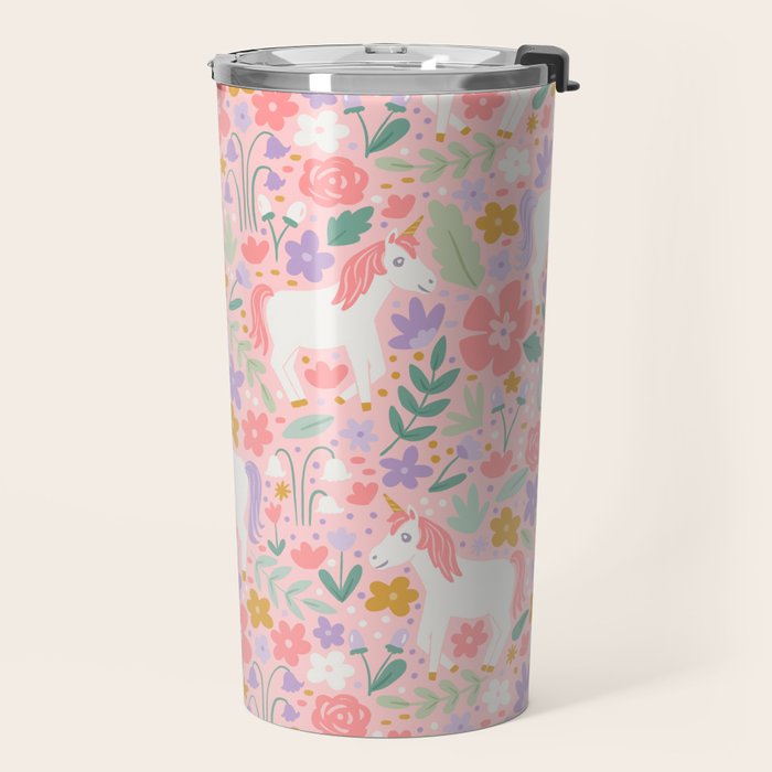 Unicorn Garden Travel Mug Gallery Image 2