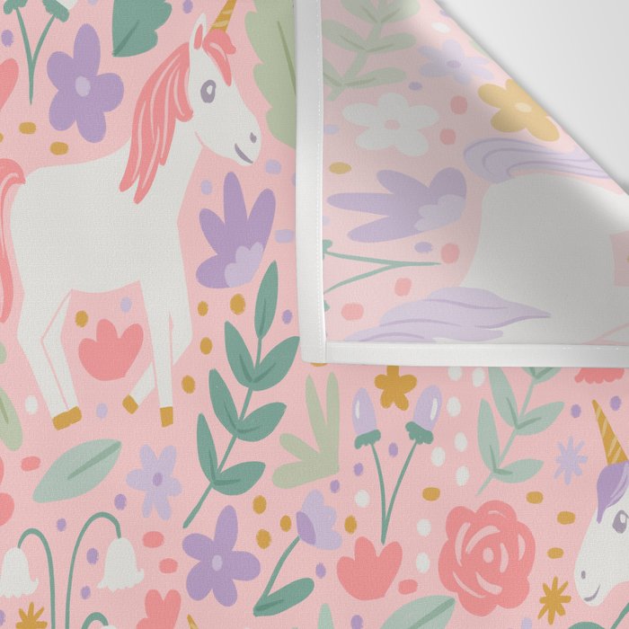 Unicorn Garden Wall Tapestry Gallery Image 3