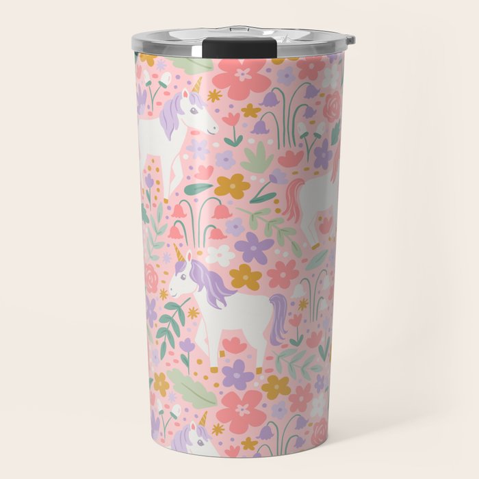 Unicorn Garden Travel Mug Gallery Image 1