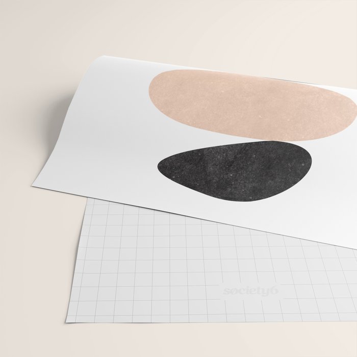 Peaceful, Zen, Balance, Geometric Art Wrapping Paper Gallery Image 2