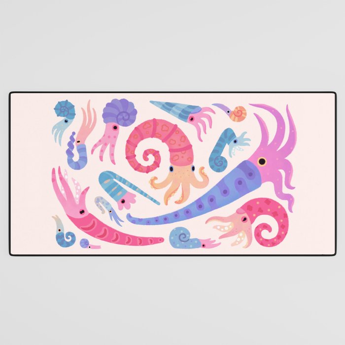 Ancient cephalopods Desk Mat Gallery Image 3