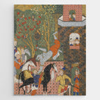 Falnama (Book of omens)The Angel of Death slays Shaddad Islamic Antique Art  Jigsaw Puzzle Gallery Image 1