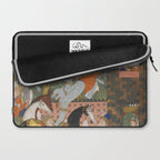 Falnama (Book of omens)The Angel of Death slays Shaddad Islamic Antique Art  Laptop Sleeve Gallery Image 2