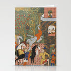 Falnama (Book of omens)The Angel of Death slays Shaddad Islamic Antique Art  Stationery Card Gallery Image 2