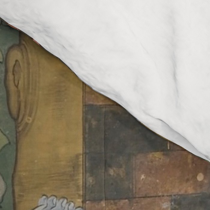 Falnama (Book of omens)The Angel of Death slays Shaddad Islamic Antique Art  Comforter Gallery Image 4