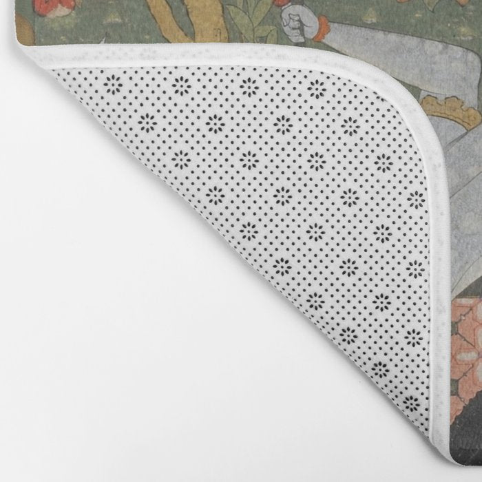 Falnama (Book of omens)The Angel of Death slays Shaddad Islamic Antique Art  Bath Mat Gallery Image 2