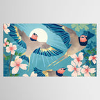 Swallows New Beginning Tablecloth Gallery Image 2