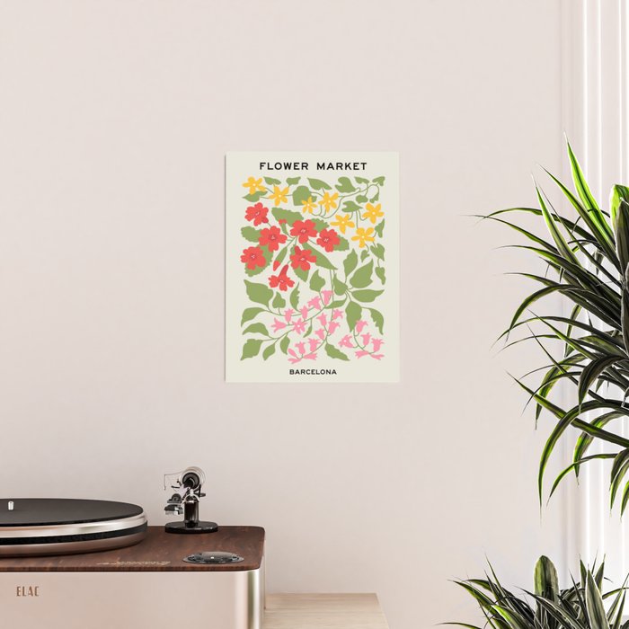 Flower Market 07: Barcelona Poster Gallery Image 2