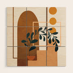 Modern Abstract Art 50 Wood Wall Art Gallery Image 1