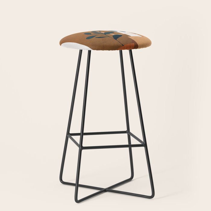 Modern Abstract Art 50 Stool Gallery Image 1