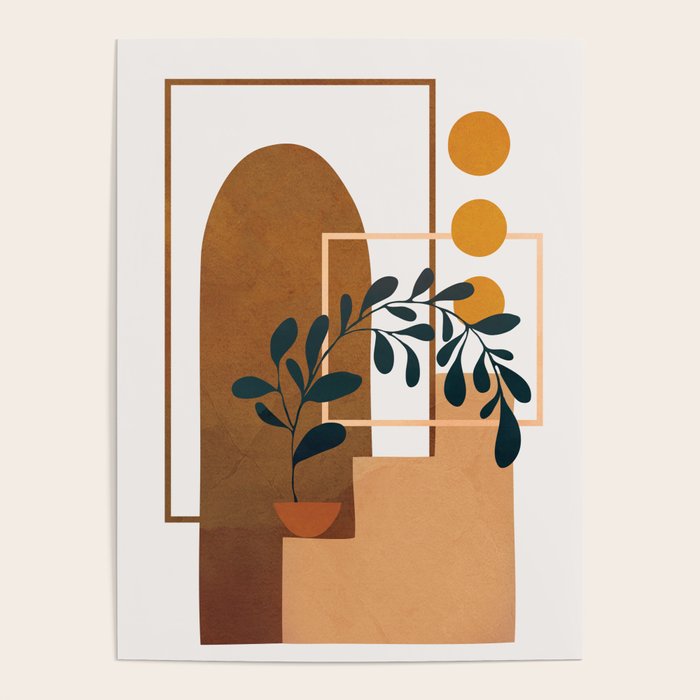 Modern Abstract Art 50 Poster Gallery Image 1