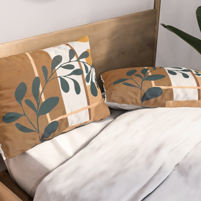Modern Abstract Art 50 Pillow Sham Gallery Image 2