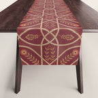 William Morris Brophy Trellis Russet Gold Table Runner Gallery Image 1