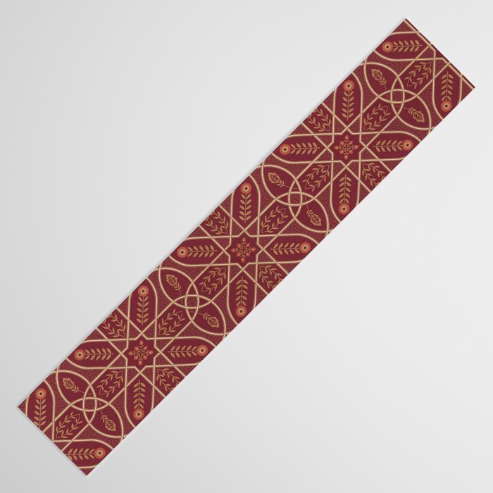 William Morris Brophy Trellis Russet Gold Table Runner Gallery Image 3