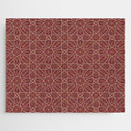 William Morris Brophy Trellis Russet Gold Jigsaw Puzzle Gallery Image 1