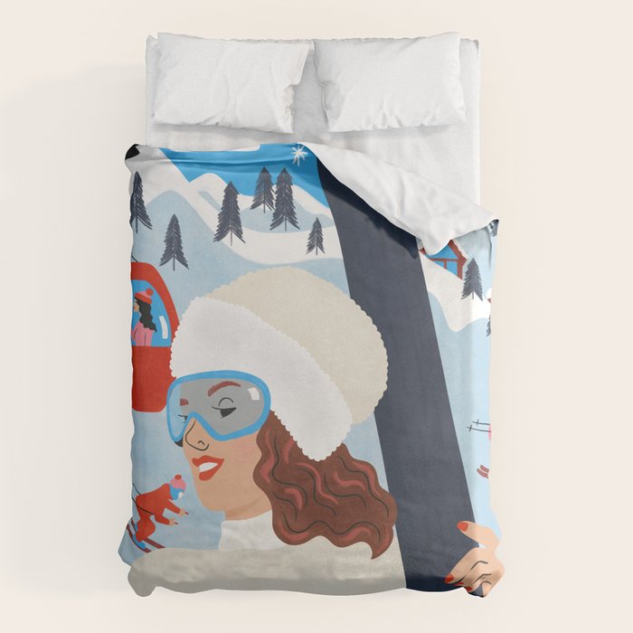 Apres Ski Duvet Cover Gallery Image 1