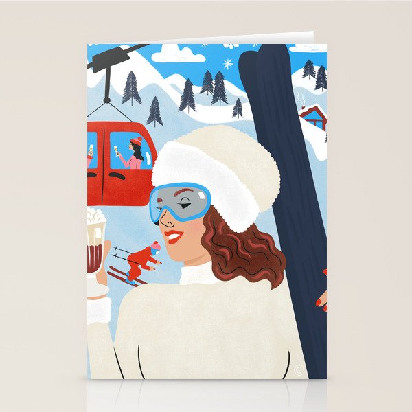 Apres Ski Stationery Card Gallery Image 1