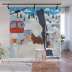 Apres Ski Wall Mural Gallery Image 1