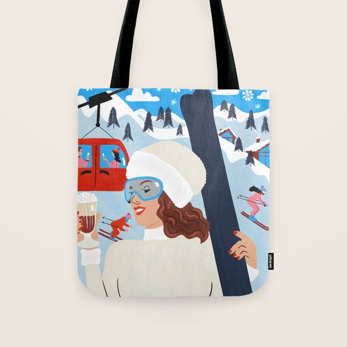 Apres Ski Tote Bag Gallery Image 1