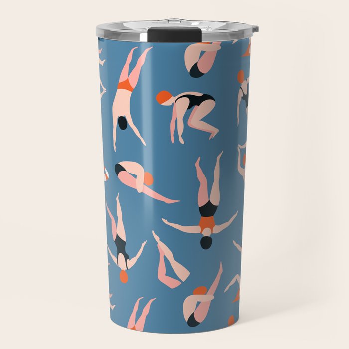 Swimming pool Travel Mug Gallery Image 1