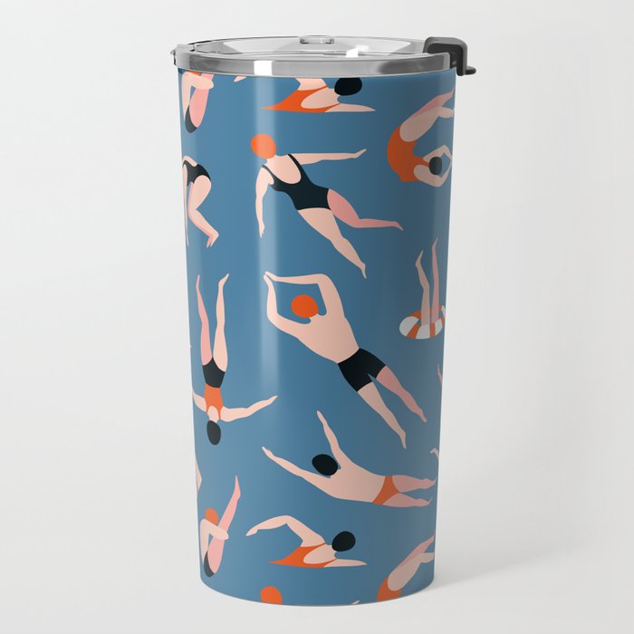 Swimming pool Travel Mug Gallery Image 2