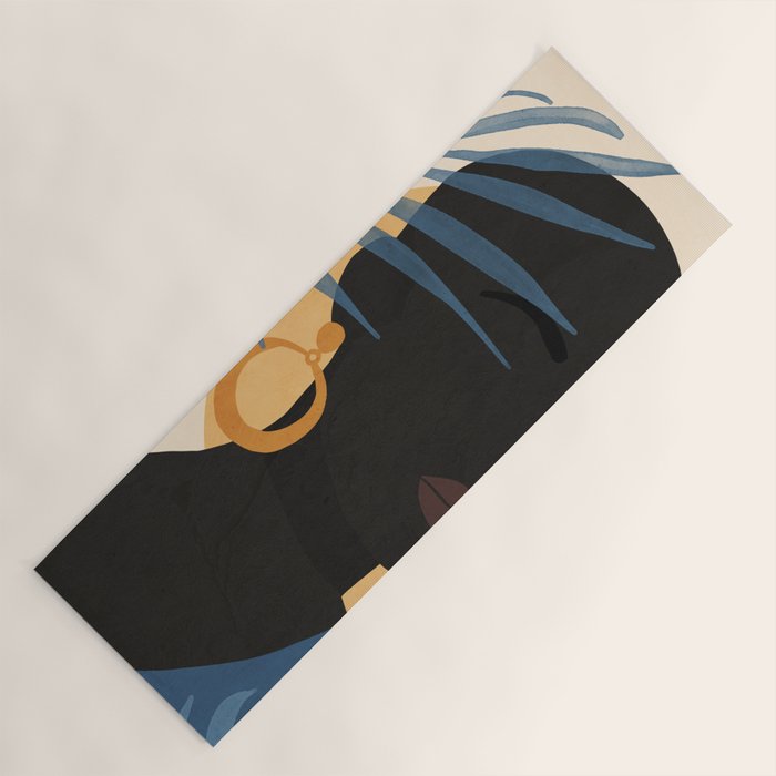 Tropical Girl 25 Yoga Mat Gallery Image 1