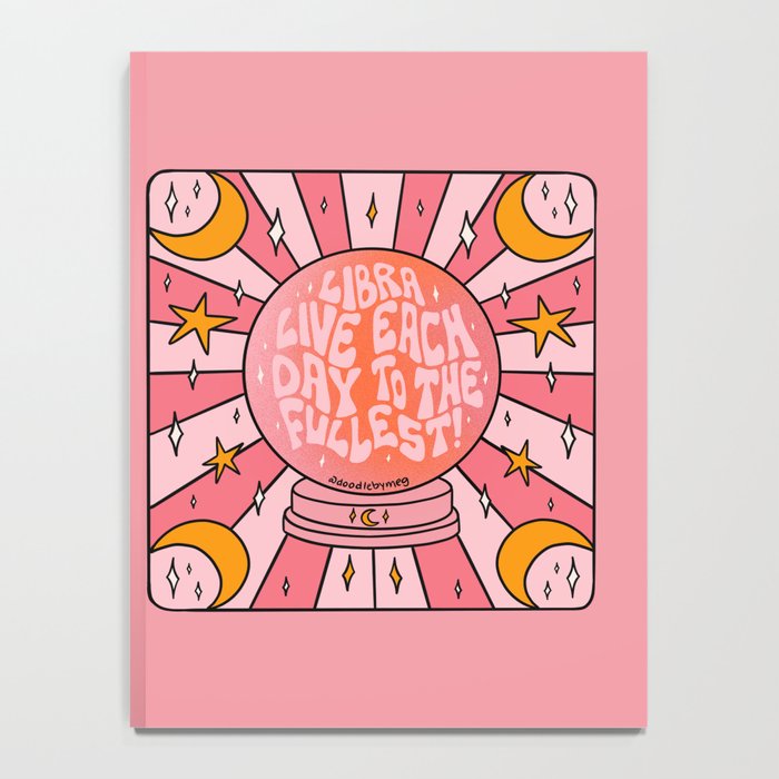 Libra Crystal Ball Notebook Gallery Image 4