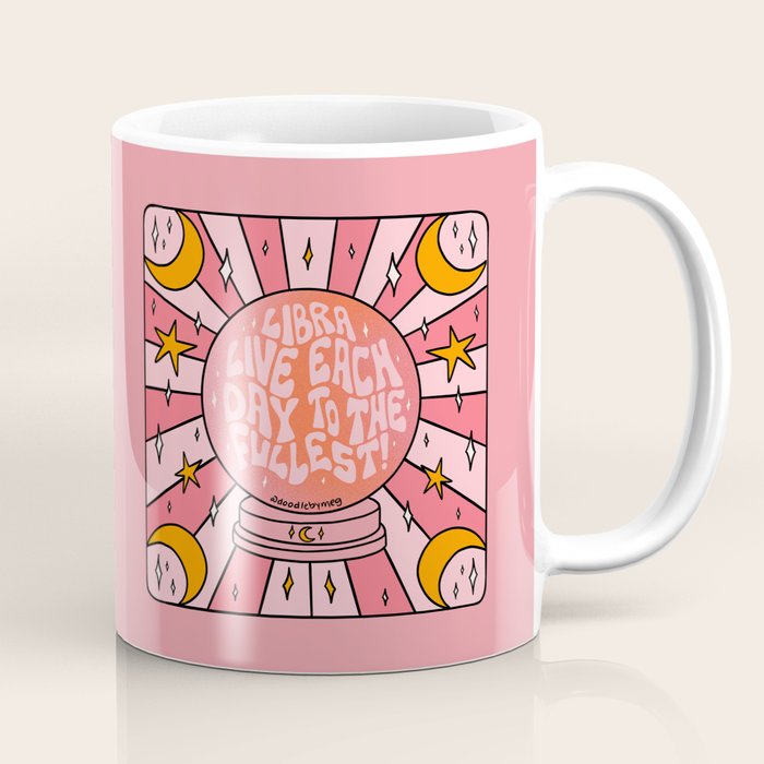 Libra Crystal Ball Coffee Mug Gallery Image 1